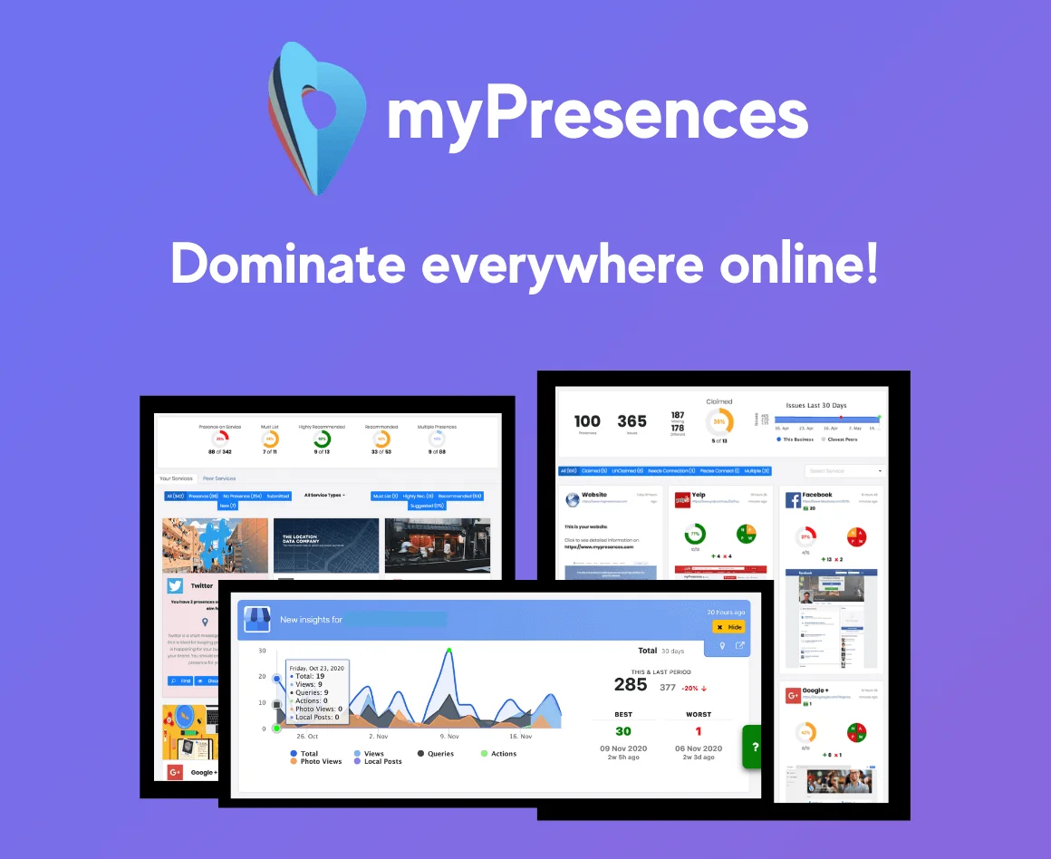 myPresences platform preview