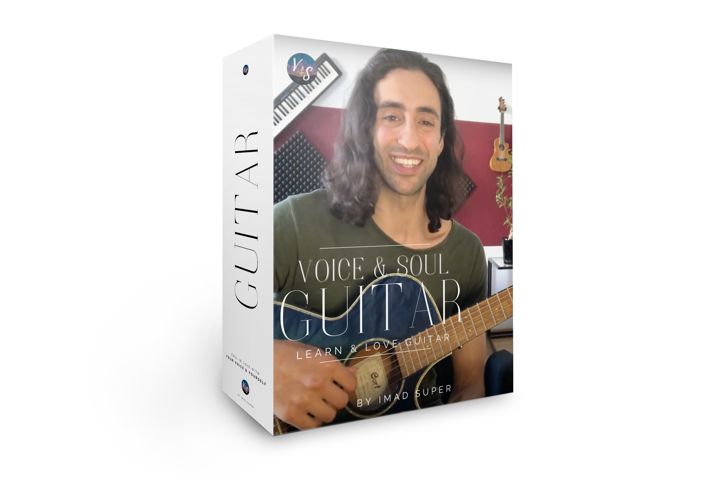 Guitar course mockup