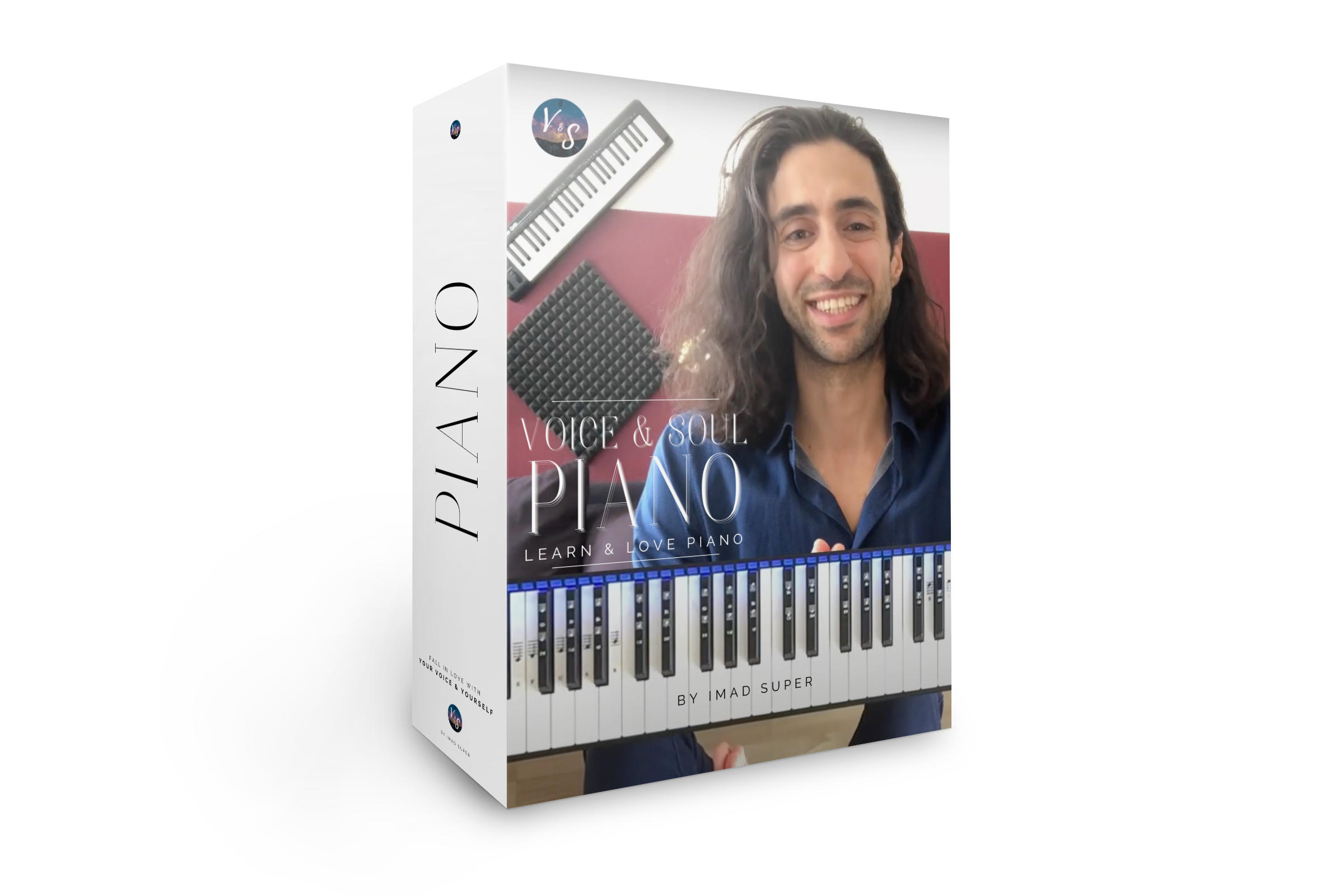 Piano course mockup