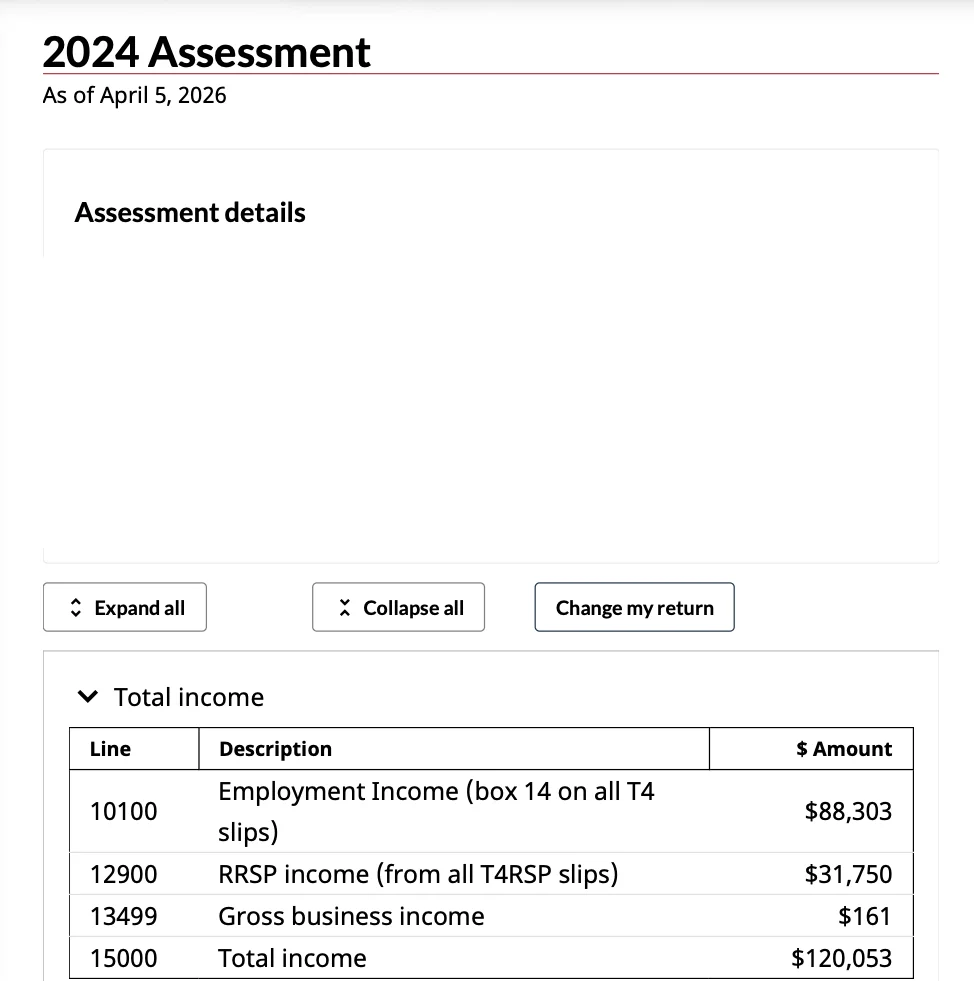 2024 Tax Return - Employee income before layoff