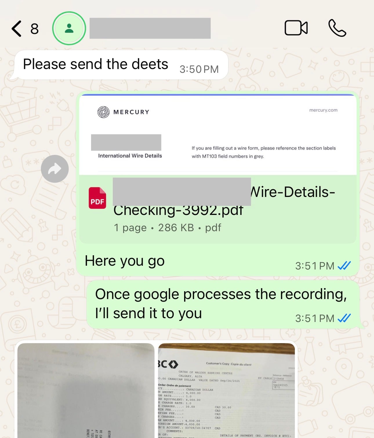 Payment Proof 3