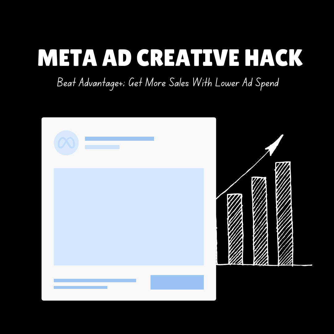Meta Ad Creative Hack video course mockup bundle