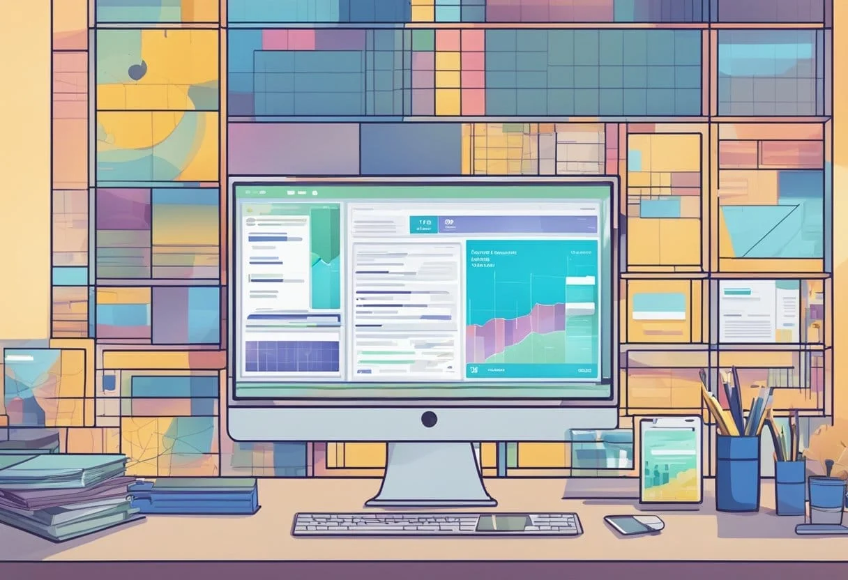 Advertising tracking illustration