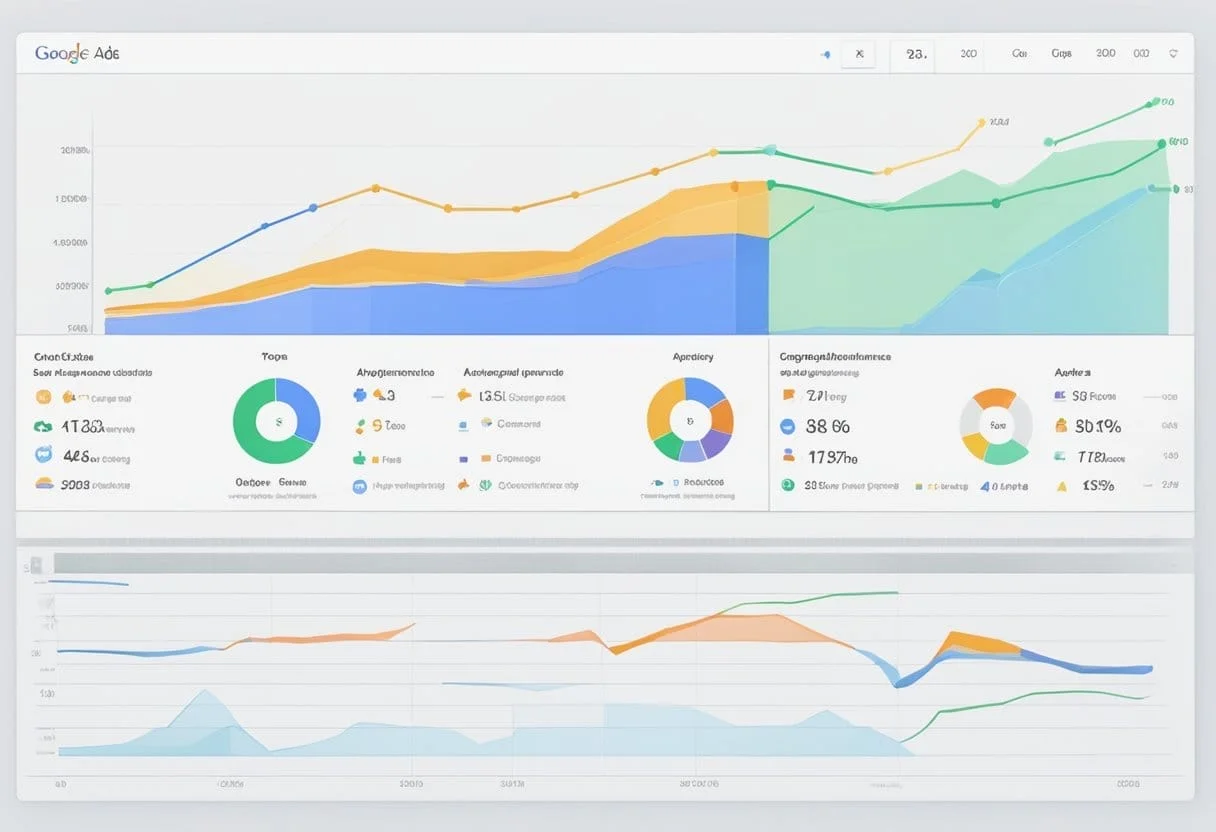 Google Ads competitor analysis illustration