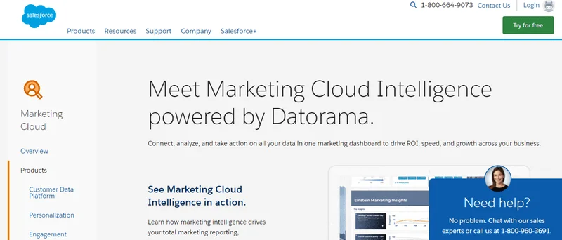 Datorama dashboard