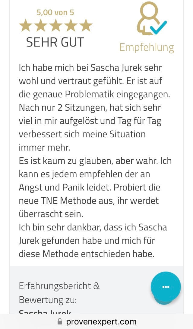 ProvenExpert 5-Sterne Bewertung